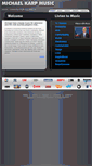 Mobile Screenshot of michaelkarpmusic.com
